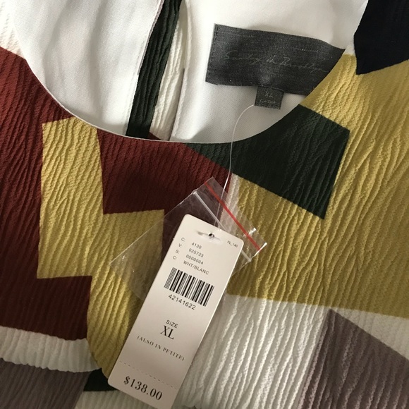 Sunday in Brooklyn Flounced Geometric dress - Picture 3 of 4